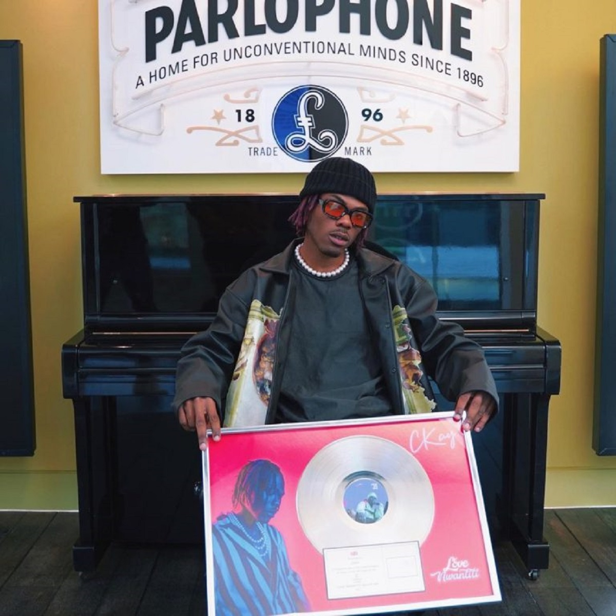Ckay's Love Nwantiti Brit Certified Silver Plaque