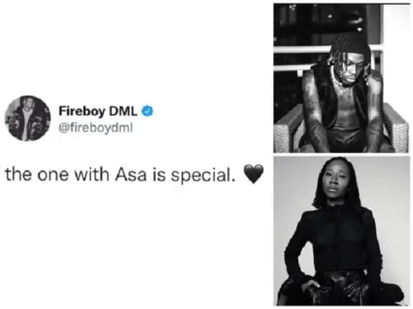 Fireboy Hints At A Collaboration With Singing Legend, Asa