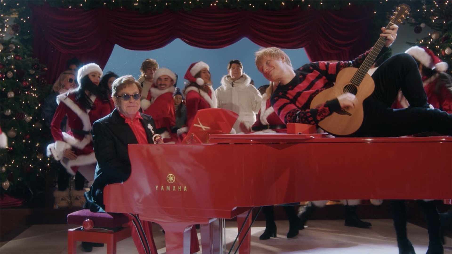 Ed Sheeran & Elton John Merry Christmas