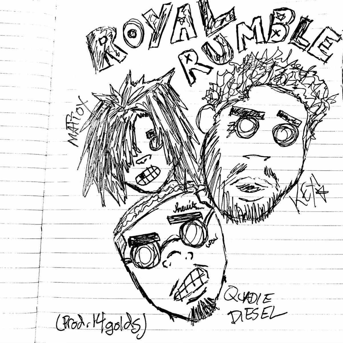 Key!, Matt Ox & Quadie Diesel Royal Rumble