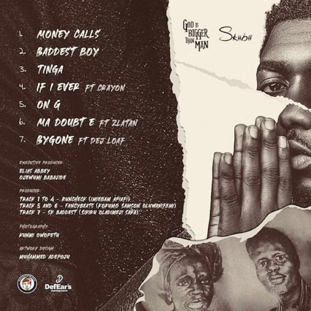 Skiibii God Is Bigger Than Man Track