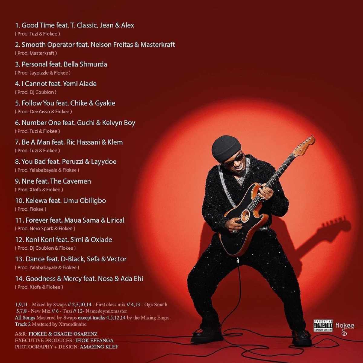 Fiokee Man Tracklist