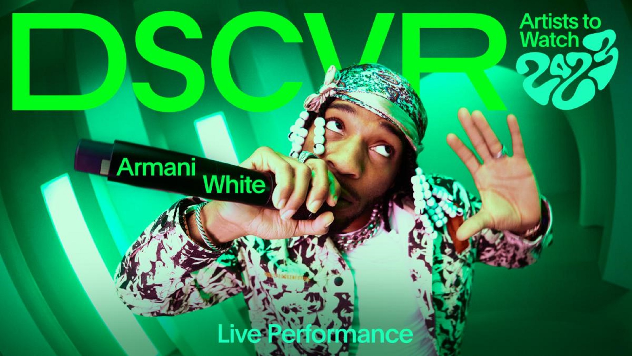 Armani White Performs Billie Eilish. For Vevo's 2023 Dscvr Artists To Watch