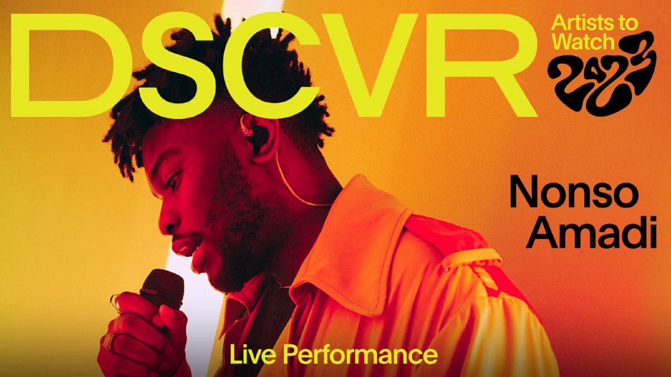 Nonso Amadi Performs For Vevo's 2023 Dscvr Artists To Watch