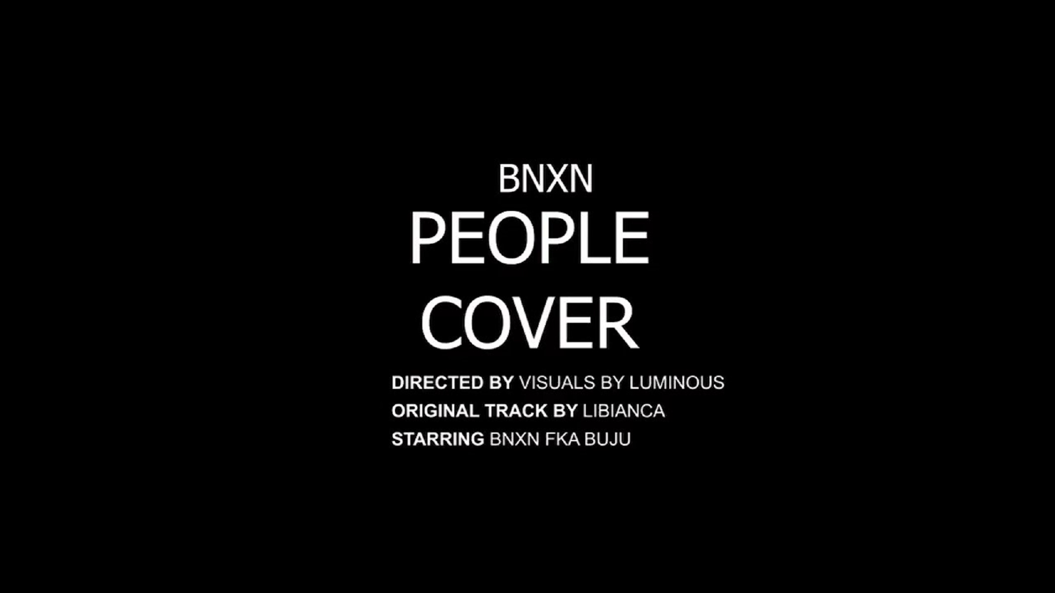 Bnxn Fka Buju People