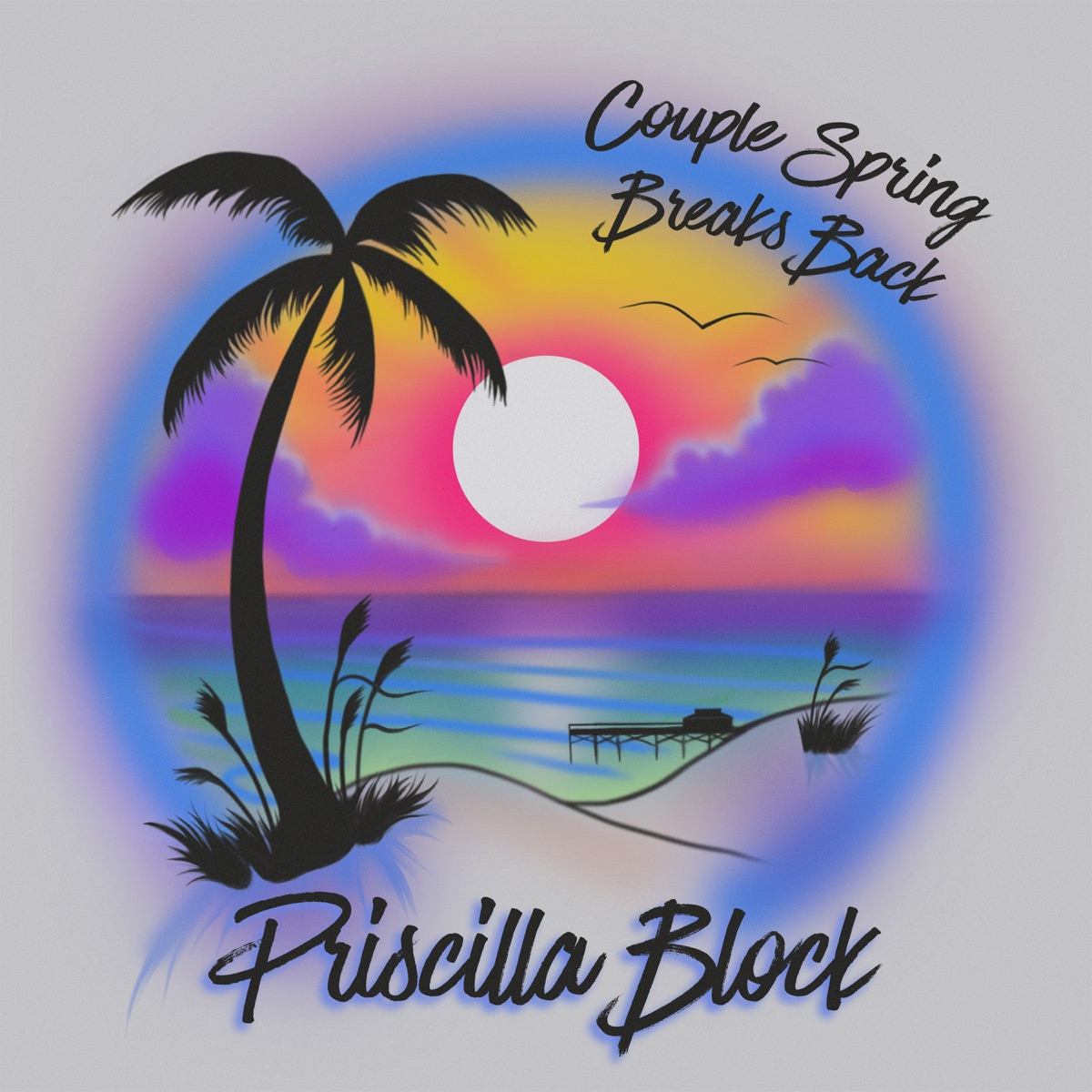 Priscilla Block Couple Spring Breaks Back