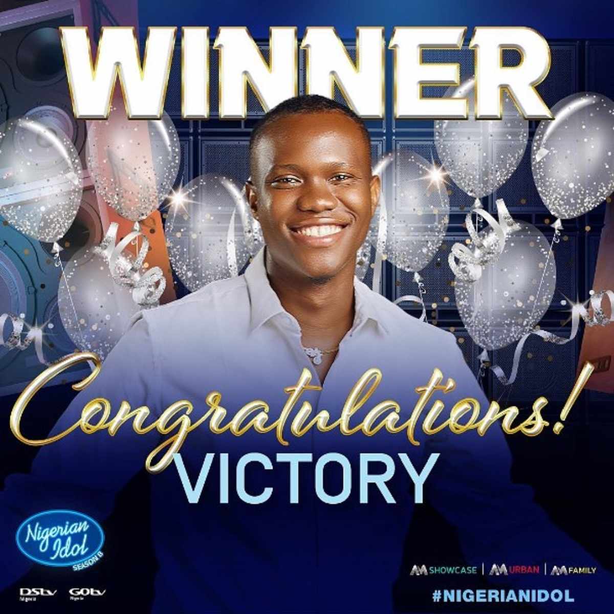 Victory Gbakara Wins the 8th Season of Nigerian Idol