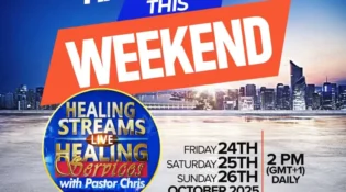 Billions set for a Weekend of Miracles as Healing Streams with Pastor Chris Begins Today!