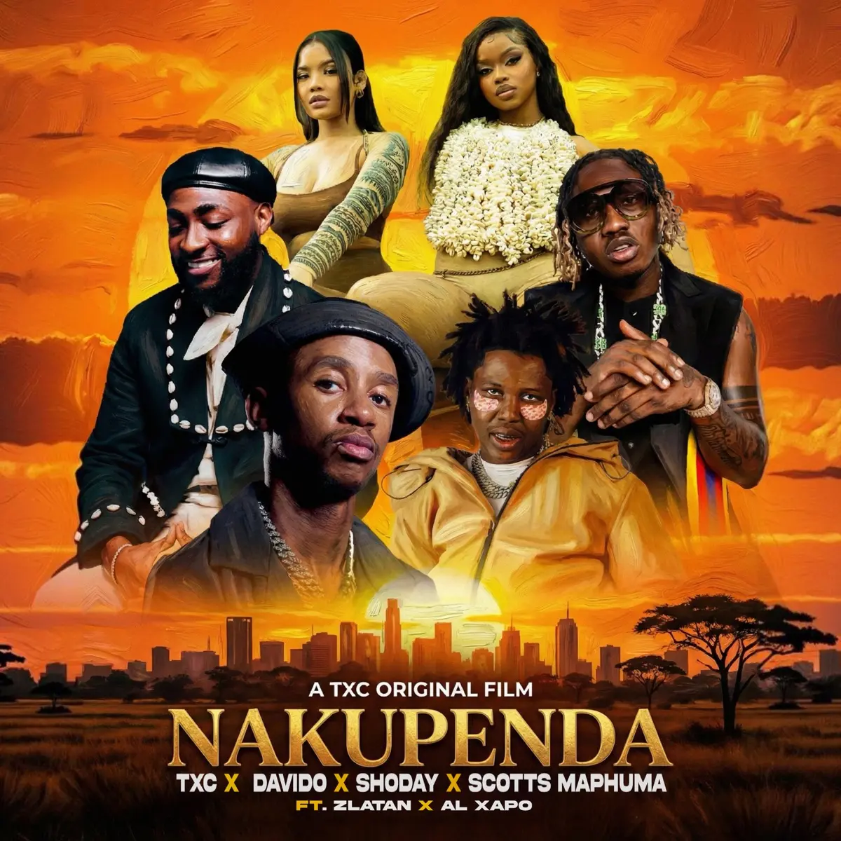 TxC, Davido, Scotts Maphuma, Shoday – Nakupenda (Lyrics)