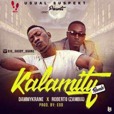 Download MP3 Dammy Krane &ndash; Kalamity (remix) ft. Roberto - Artwork