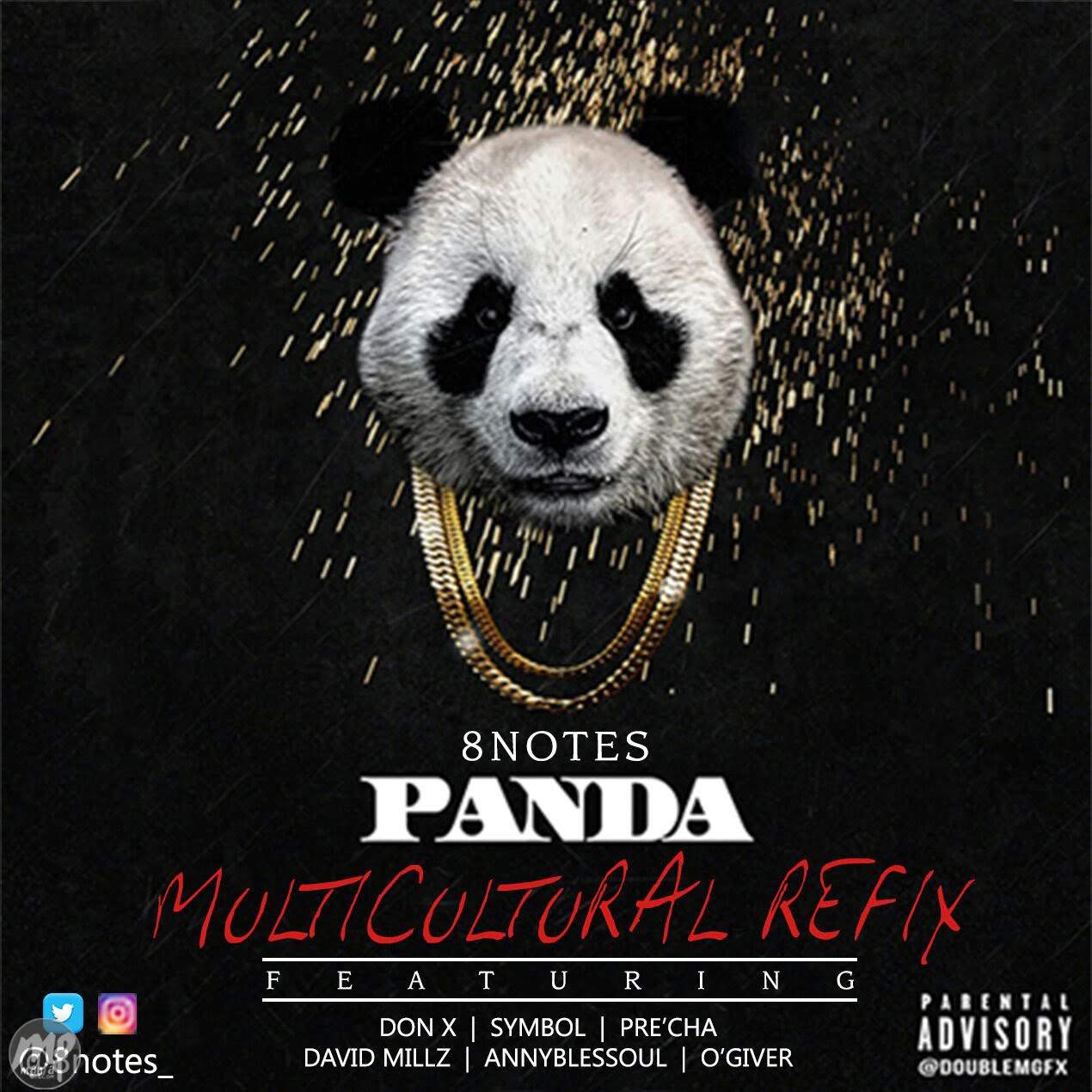 8Notes - PANDA [Multicultural RefiX] Ft. Pope Don X, Symbol, PreCha, David Millz, AnnyBlessoul x O'giveR