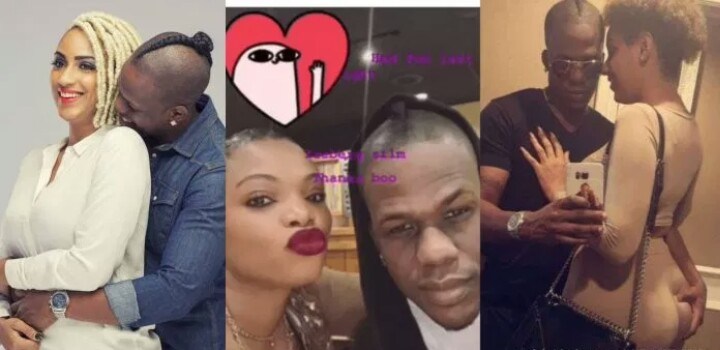 Image result for Juliet Ibrahim&rsquo;s ex, Iceberg Slim resurfaces with new lady following their breakup