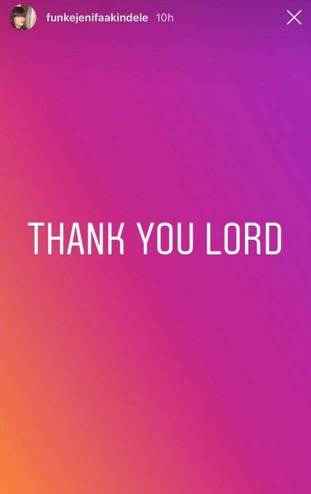 Funke Akindele welcomes first child