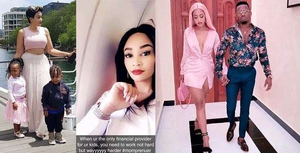 Image result for Zari Hassan confirms her ex, Diamond Platnumz is a dead beat dad
