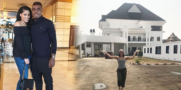 Image result for Super Eagles player, Emmanuel Emenike, completes his mansion in Owerri (photos)