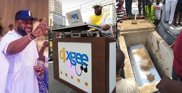 Image result for DJ Xgee&rsquo;s body laid to rest a day after allegedly committing suicide