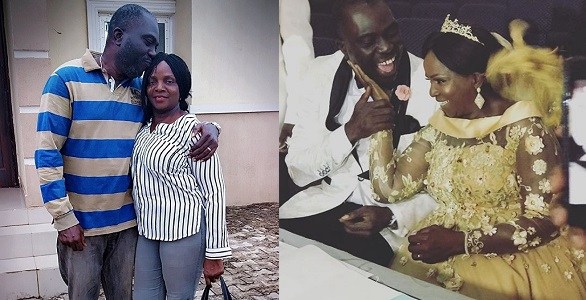 Image result for Simi’s mom celebrates first wedding anniversary with a lovely message to her hubby