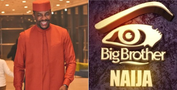 Image result for BBNaija 2019: Ebuka reacts to aspirant putting their photos side-by-side with the show’s logo