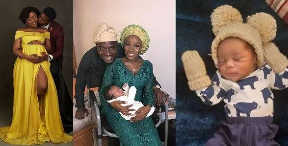 Image result for Nollywood actor, Seun Ajayi & wife Damilola welcome baby