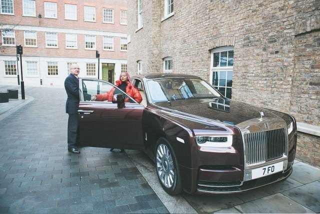 DJ Cuppy acquires Rolls Royce phantom