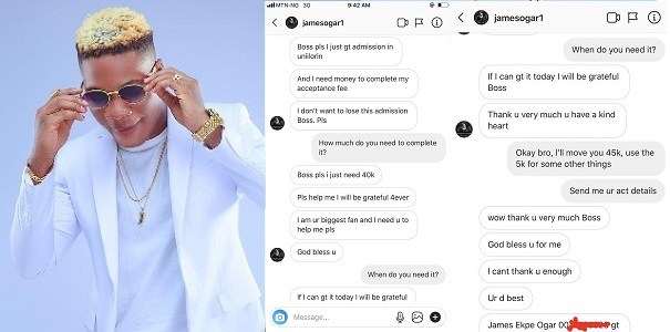 Image result for Nigerian Singer, King Bernard scammed 450k by a fan/instagram beggar