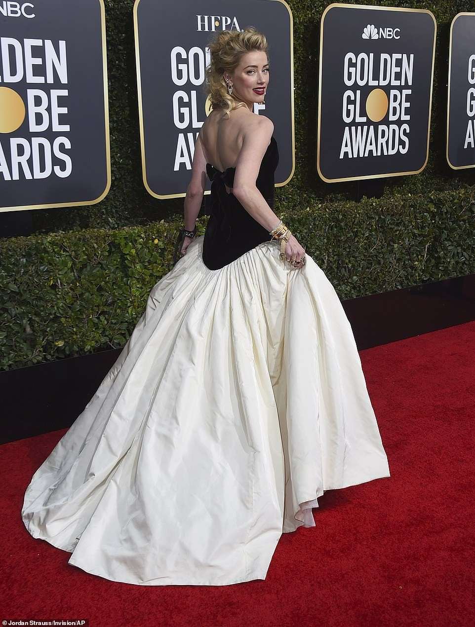 Check out red carpet photos of stars at the 76th Golden Globe Awards