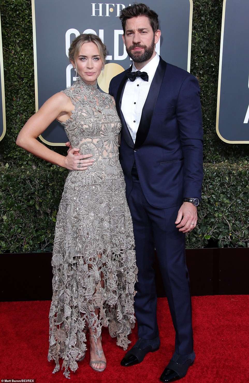 Check out red carpet photos of stars at the 76th Golden Globe Awards