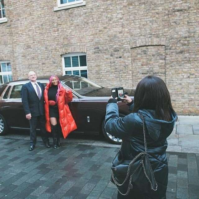 DJ Cuppy acquires Rolls Royce phantom