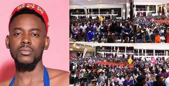 Image result for “Use the same energy to vote – Singer Adekunle Gold reacts to massive crowd at the #BBNaija2019 auditions