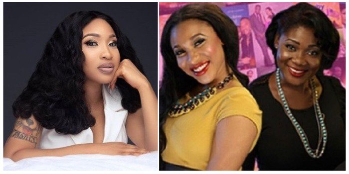 Image result for “All those my childish fight was envy” – Tonto Dikeh gushes over Mercy Johnson; she responds