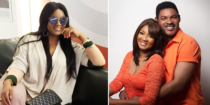 Image result for Omotola Celebrates Husband's Birthday & 23rd Wedding Anniversary