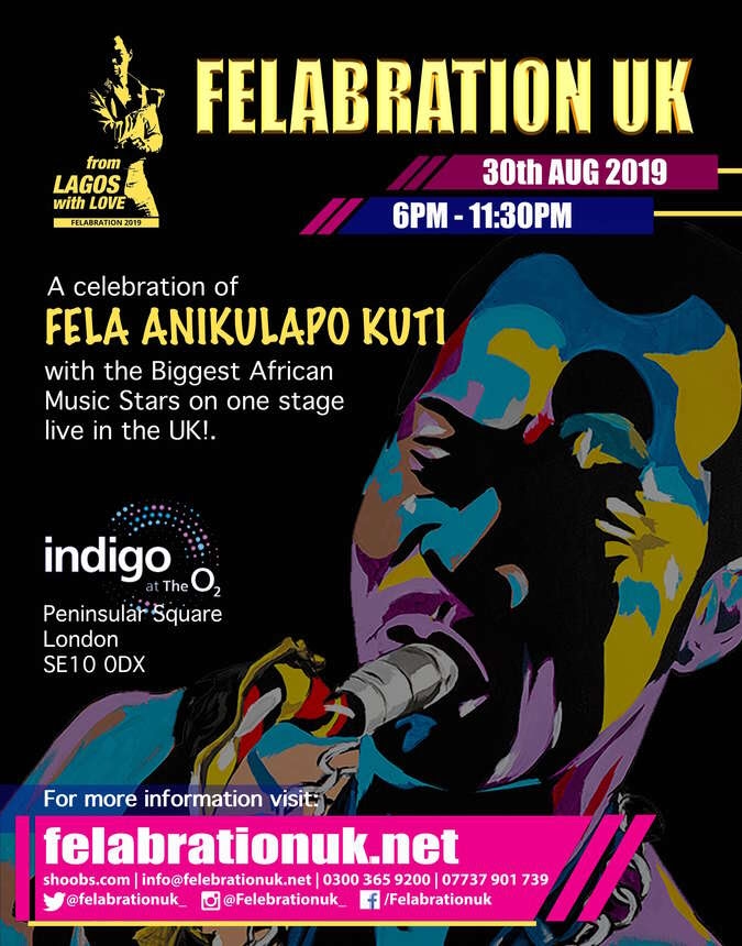 Fela Anikulapo Kuti To Be Honored At 19 Felabrationuk Entertainment