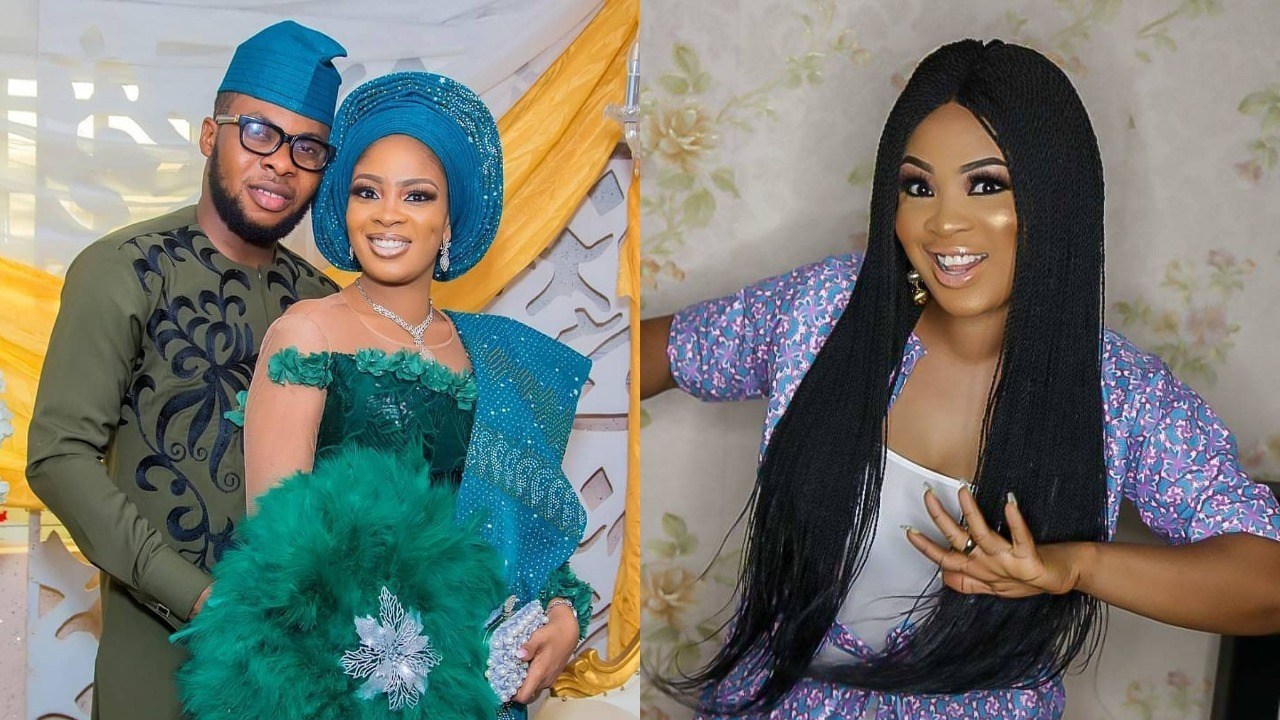 Image result for Bidemi Kosoko Welcomes First Child (photos)