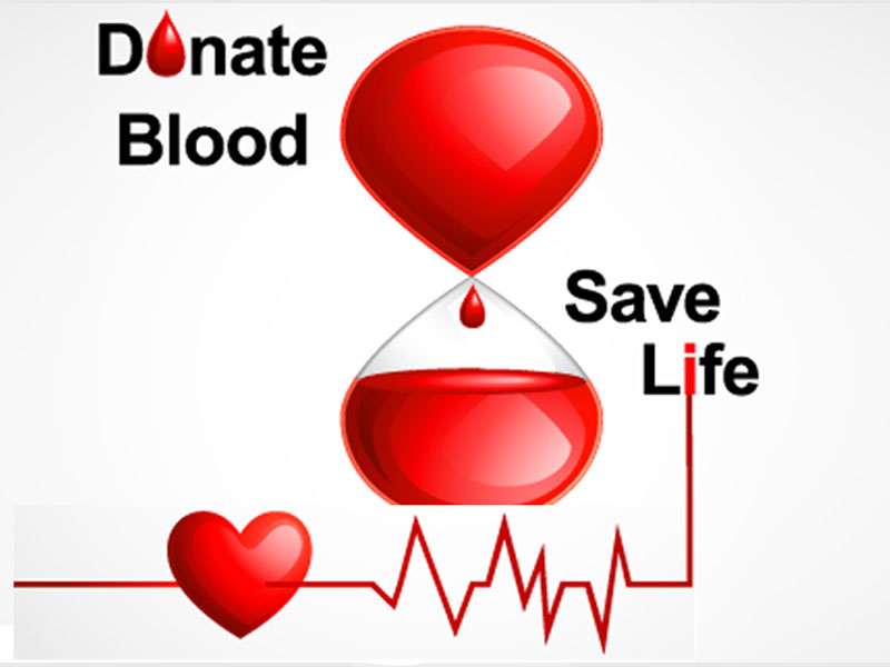 Illustration for blood donation