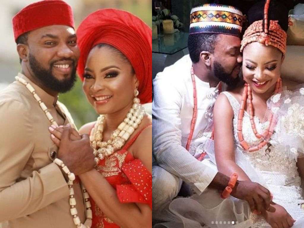 Image result for Ibrahim Suleiman and wife Ihuoma Linda Ejiofor