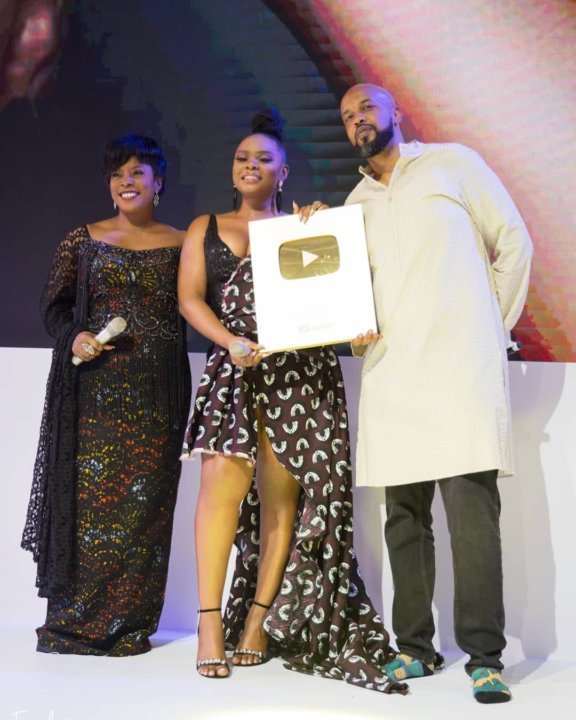 Image result for Youtube honours Yemi Alade million subscribers