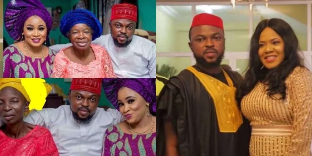 Image result for Photos from Toyin Abraham and Kolawole Ajeyemi&rsquo;s introduction ceremony