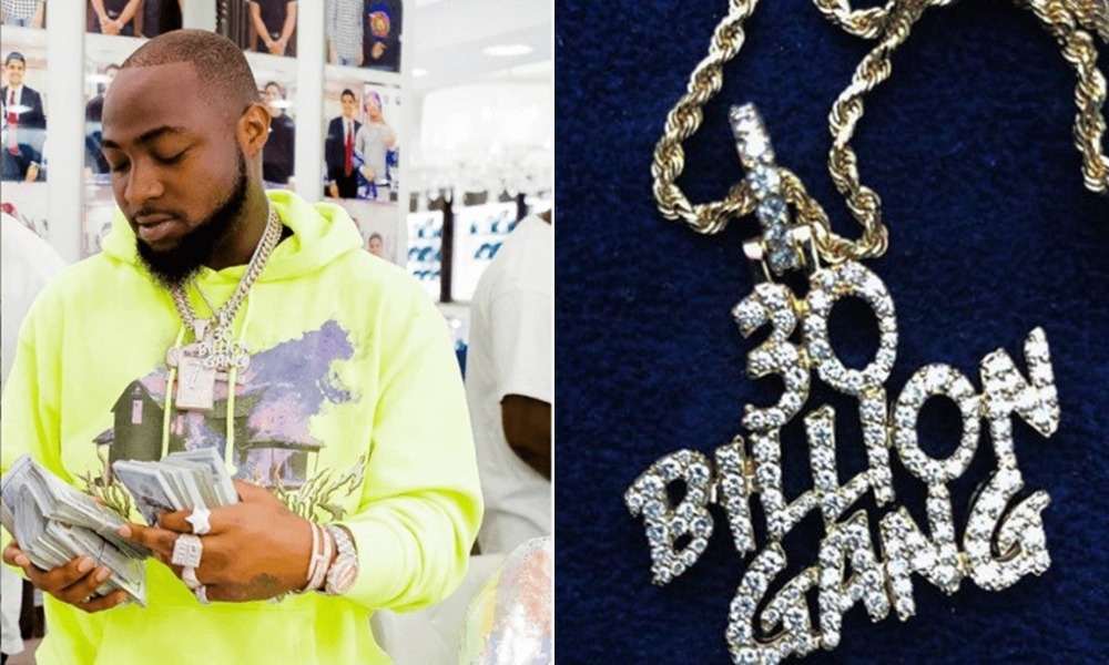 Image result for Davido 30BG Jewelleries Unborn Child