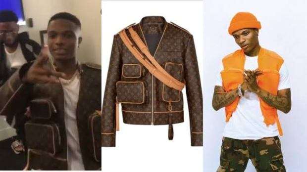 Image result for Wizkid wore a 2 million naira Louis Vuitton jacket at the 02 Arena