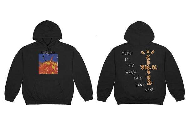 See Travis Scott&rsquo;s entire &ldquo;Highest In The Room&rdquo; merch collection