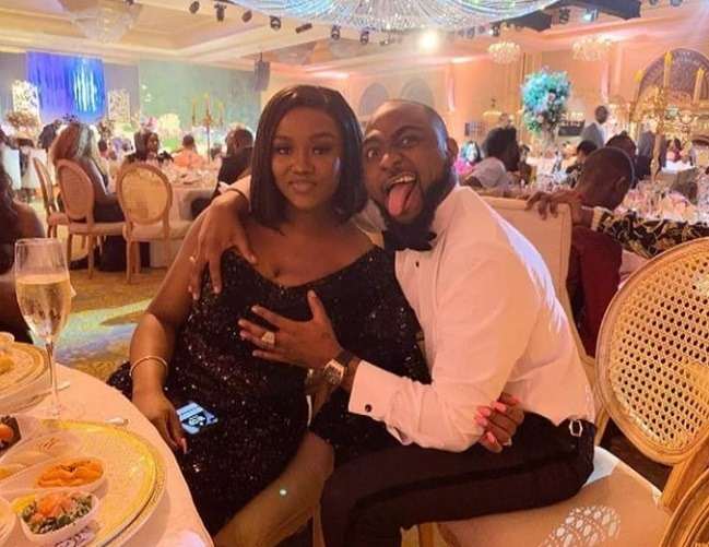 Davido & Chioma All Loved Up At Brother’s Wedding (photo) (2)
