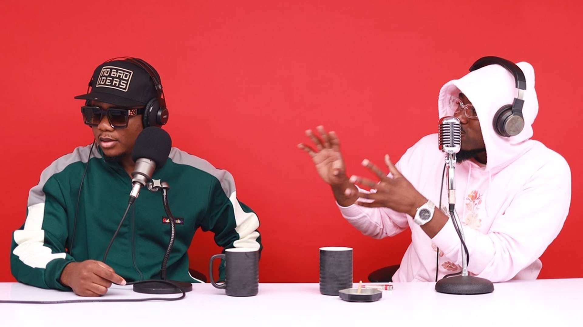 Ice Prince Freestyles On Amazing Klef's Podcast