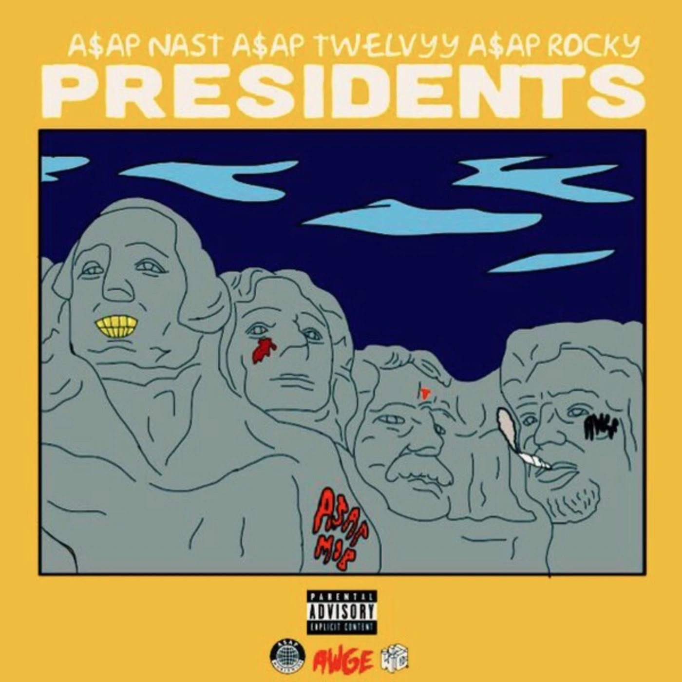 A$ap Nast, A$ap Twelvyy & A$ap Rocky Presidents