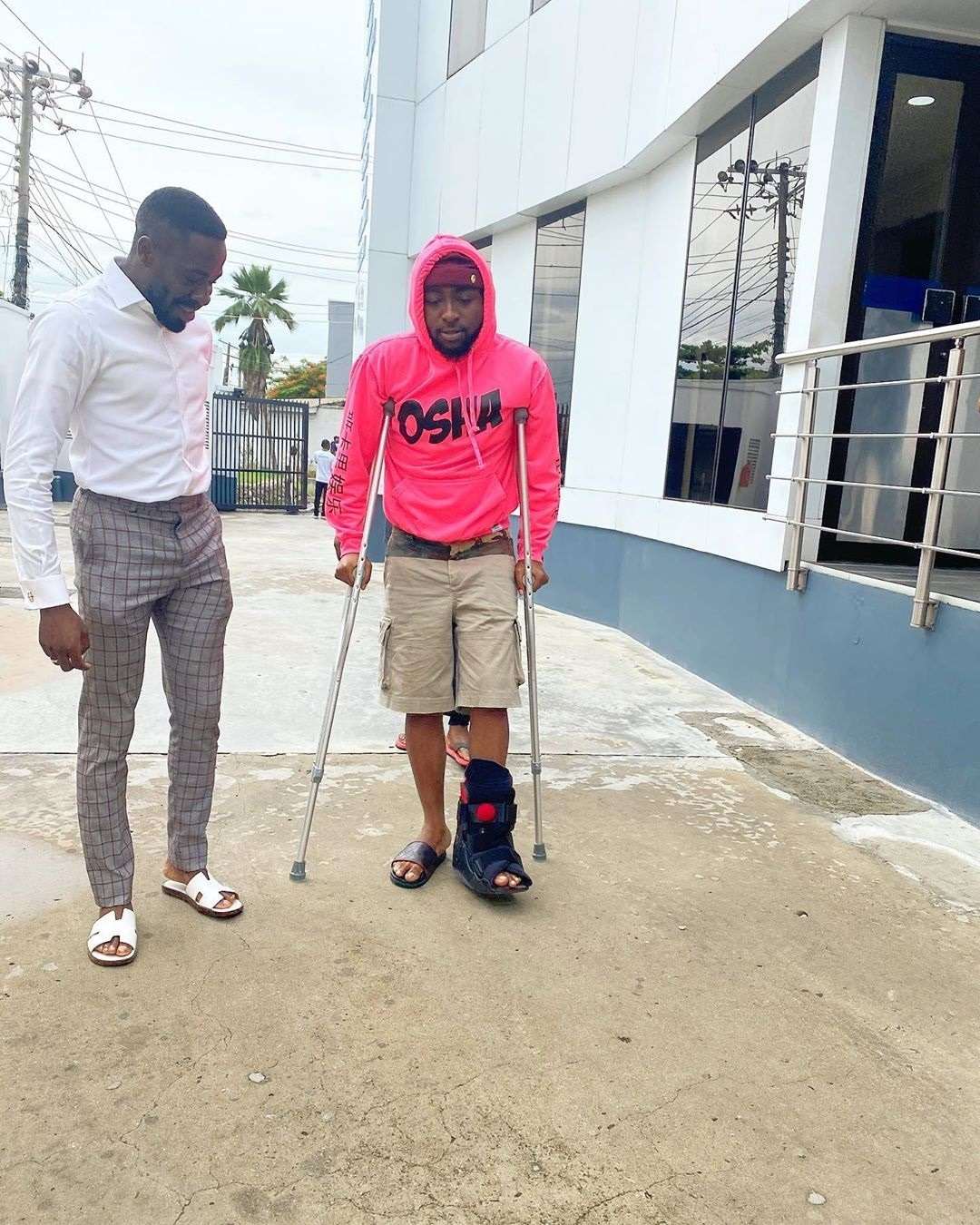Davido Injury