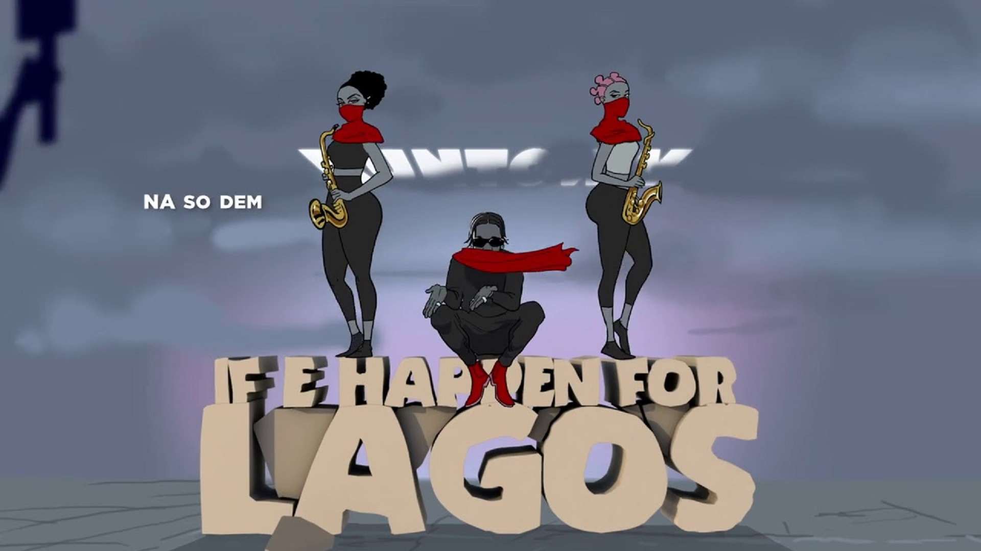 Runtown – If E Happen For Lagos (visualizer)