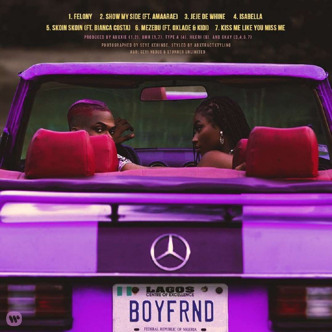 Ckay Boyfriend Tracklist