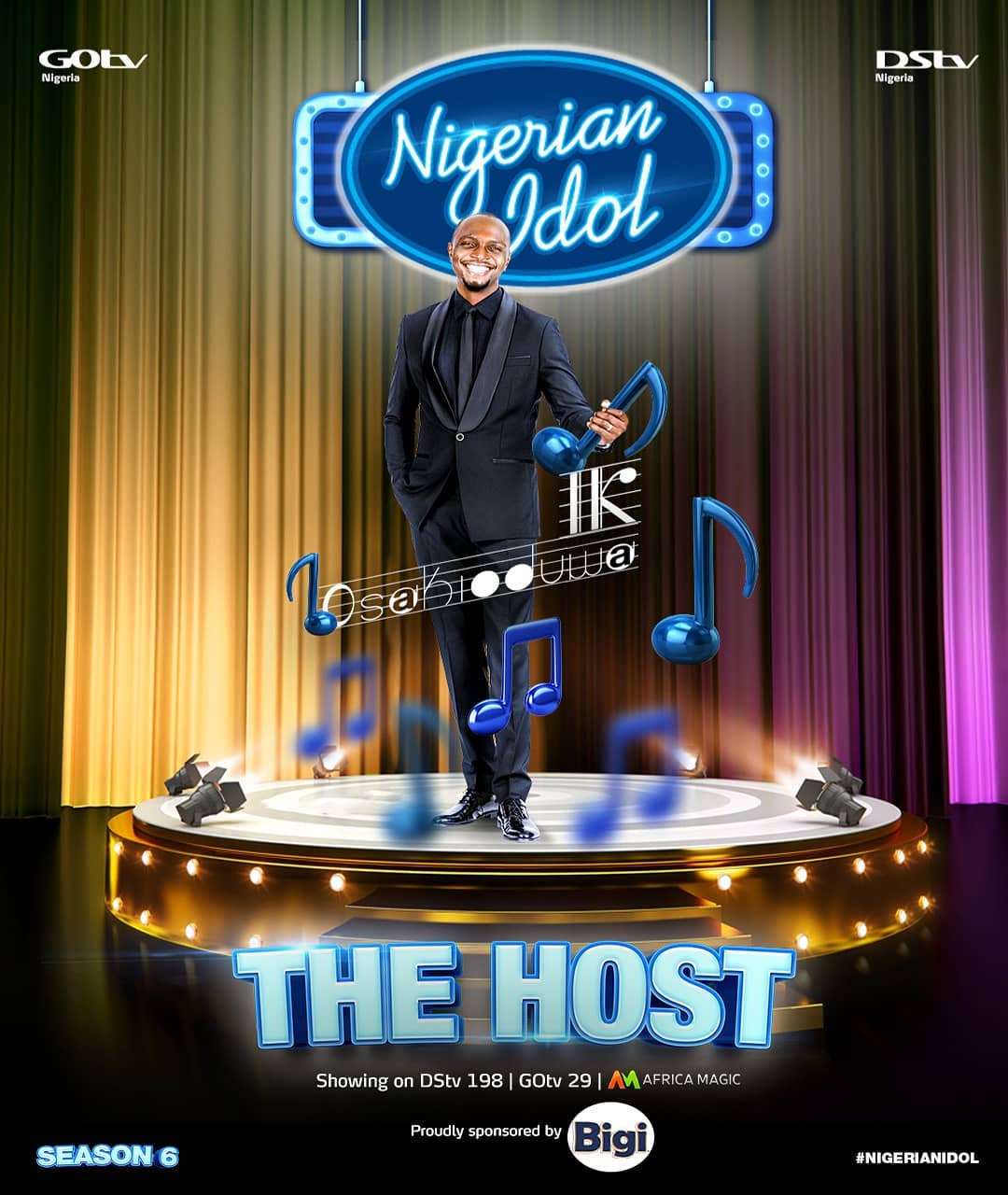 Nigerian Idols 6 Host