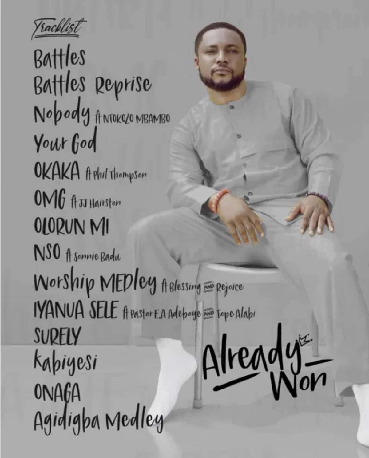 Tim Godfrey Already Won Tracklist