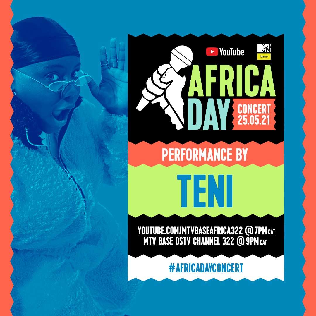 Africa Day Concert 2021 Teni