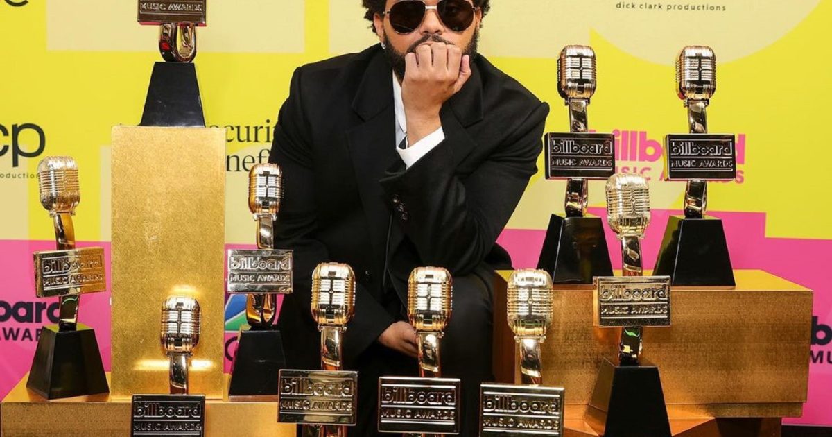 2021 Billboard Music Awards: Singer, The Weeknd hits big ...
